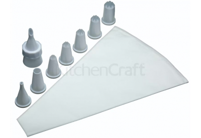 Kitchen Craft Piping Set (8 nozzle)